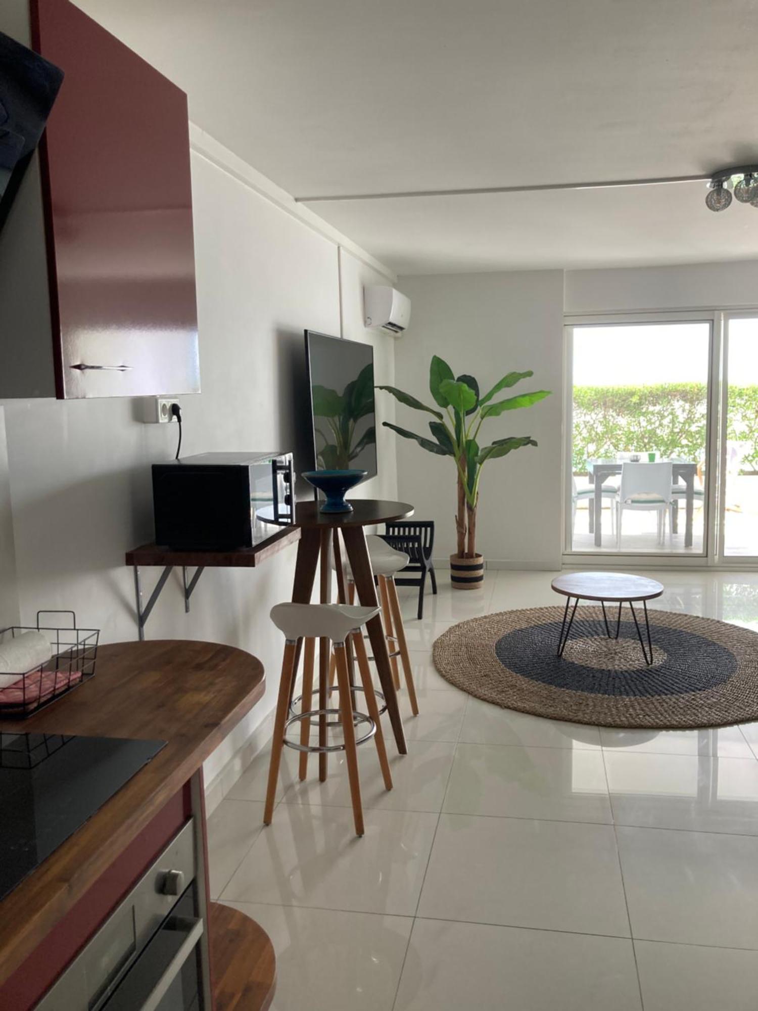 Appartement Pieds Dans L'Eau Vue Mer Acces Plage Et Piscine Marigot  Ngoại thất bức ảnh